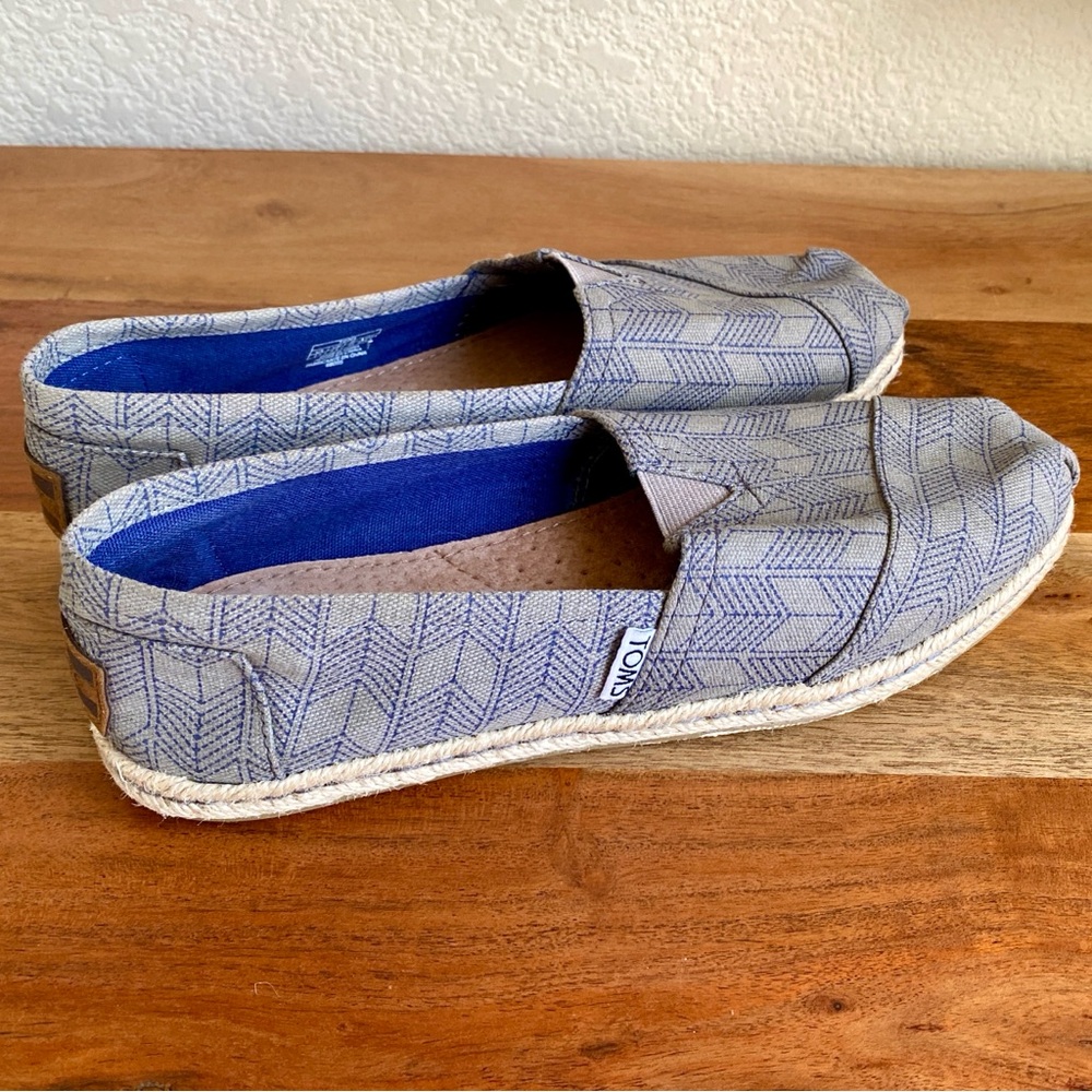 TOMS Classic Whisper Canvas Shashiko Shoes